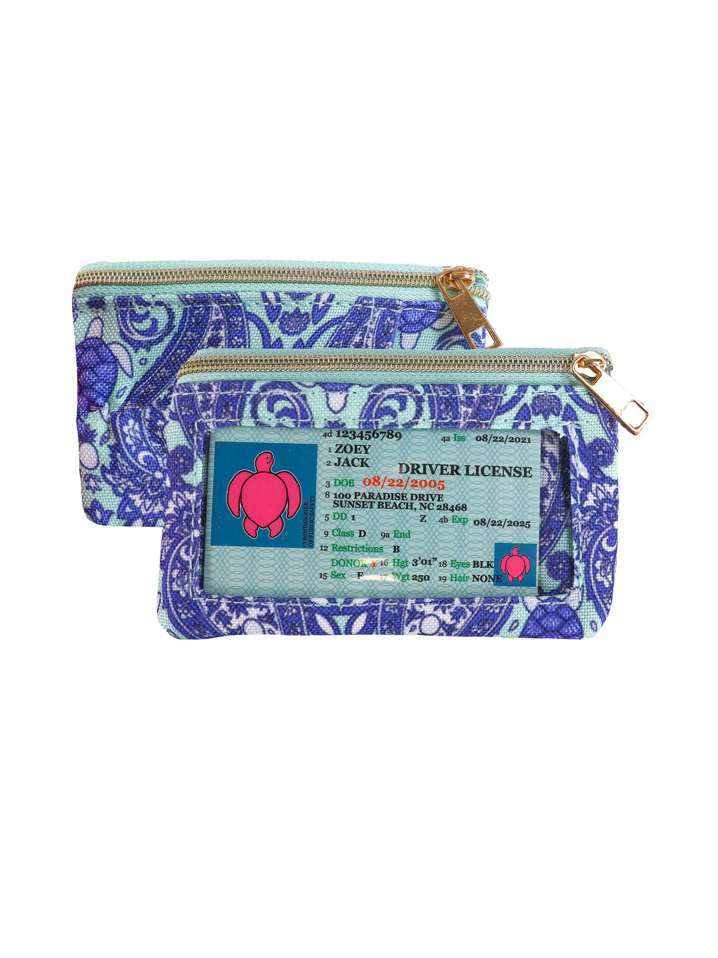 Zip Wallet | Paisley