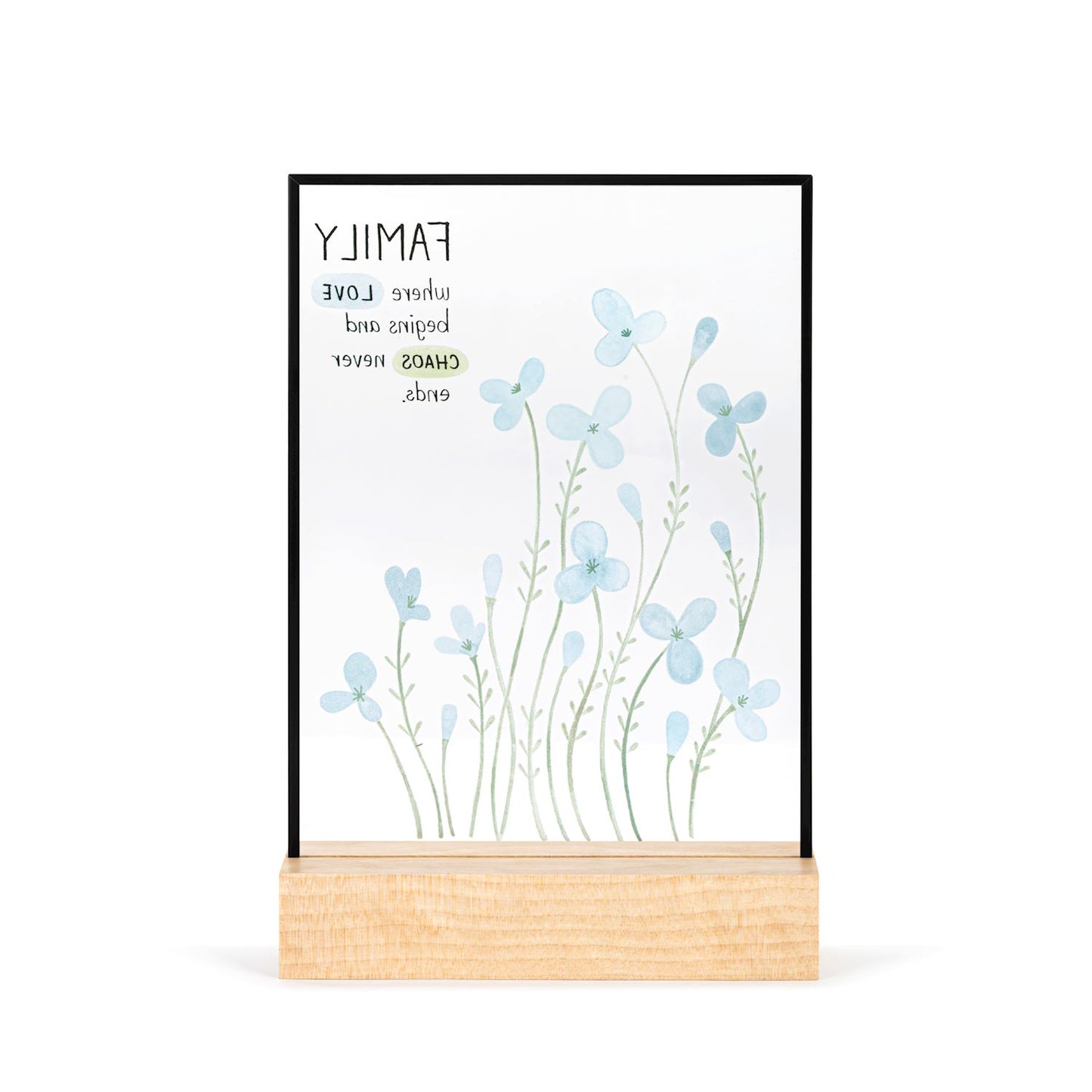 Large Suncatcher on Stand - Family