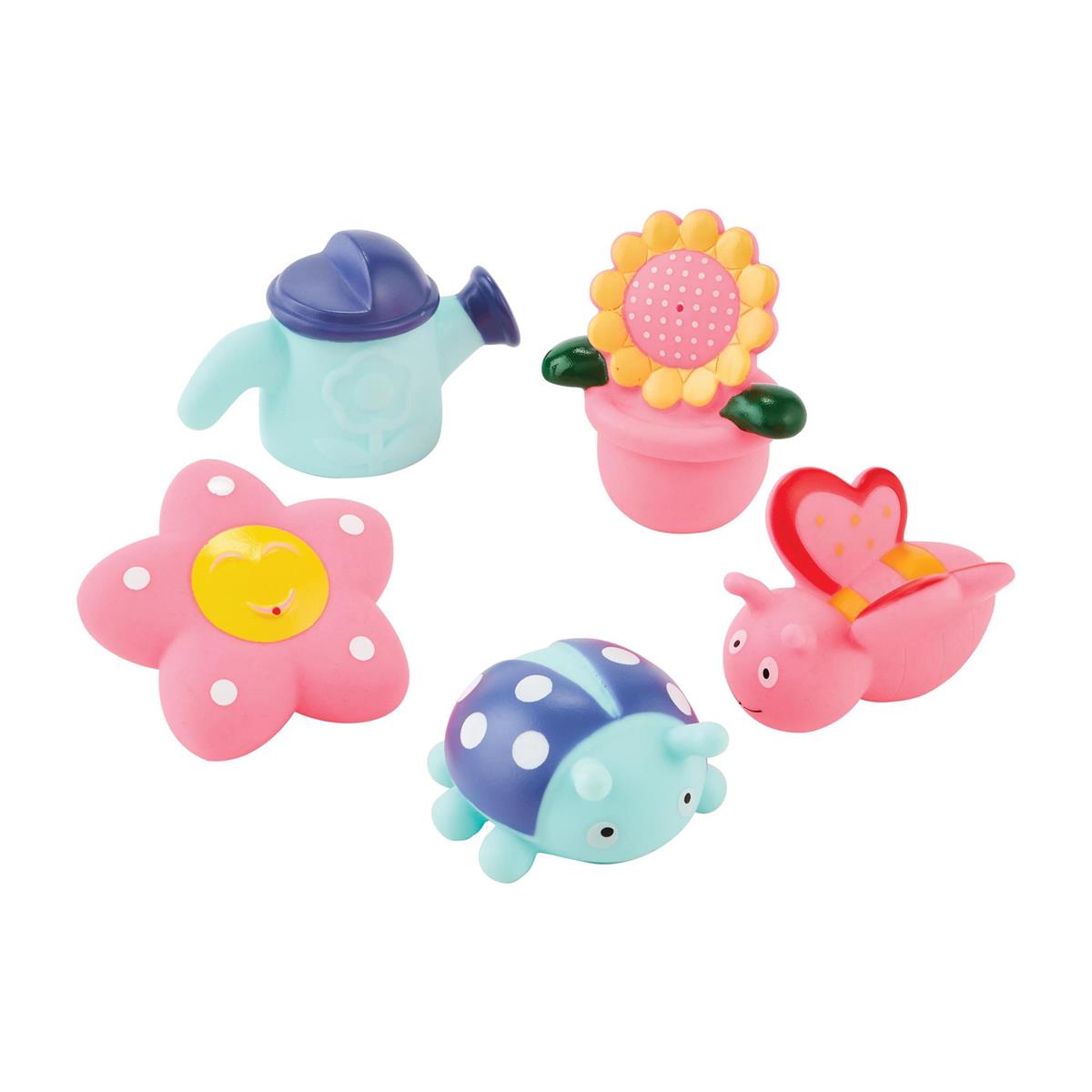 Garden Flower Bath Toy Set