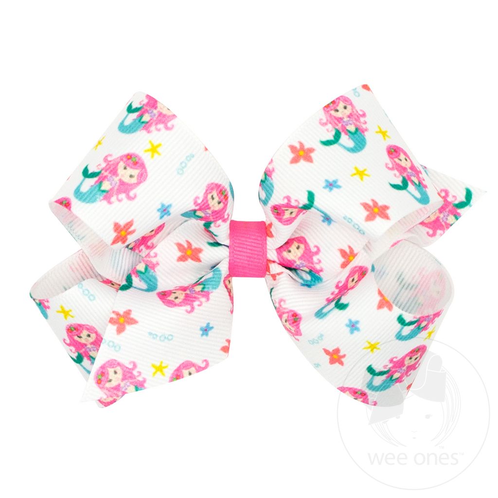 MED BEACH PRINT GG BOW