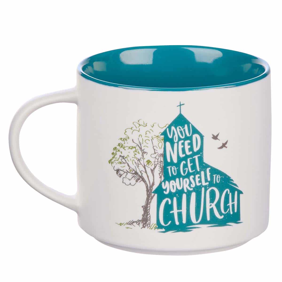 Mug Ceramic Get Yourself To Church