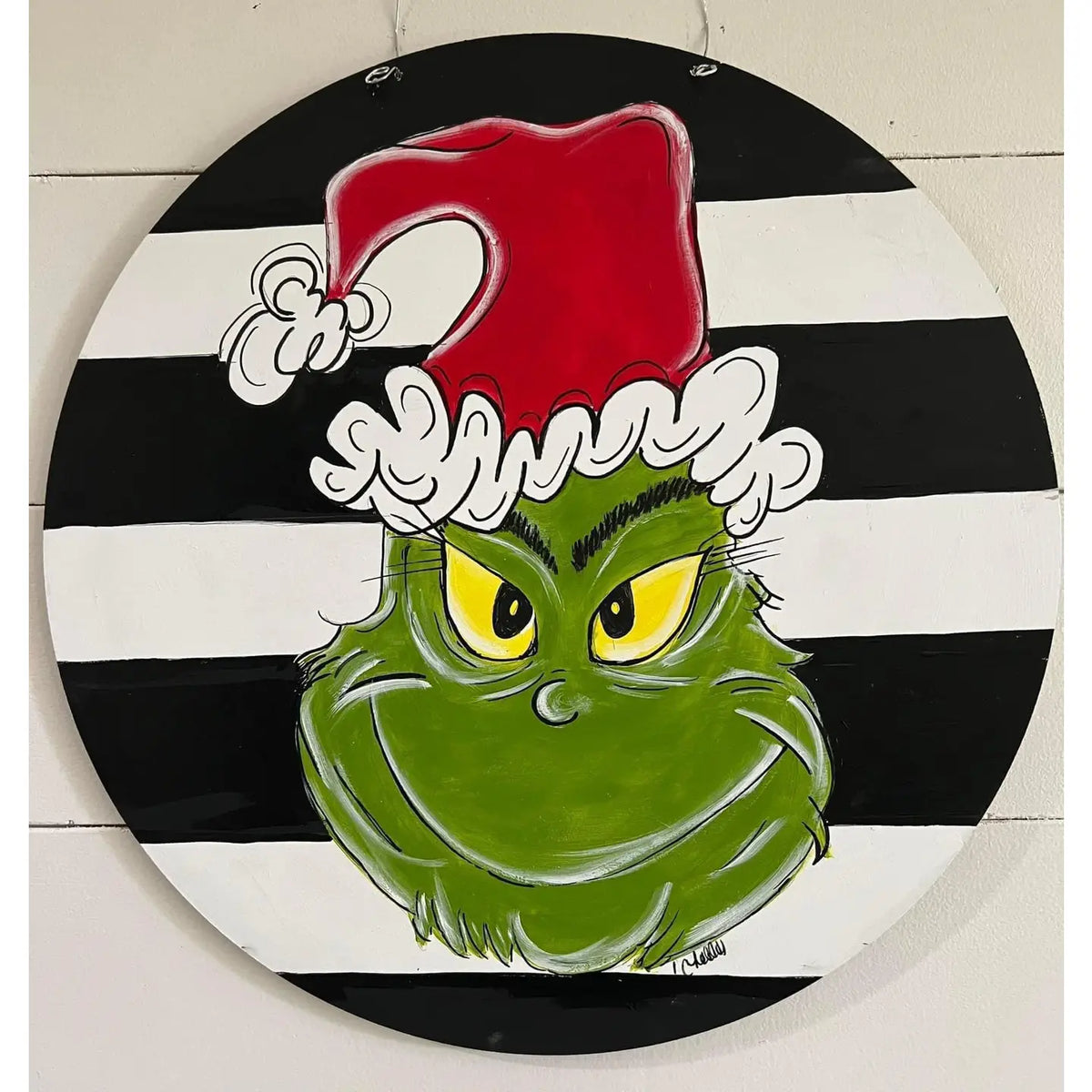 Grinch Doorhanger