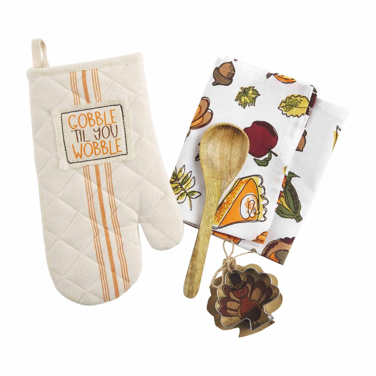 Gobble Oven Mitt Set