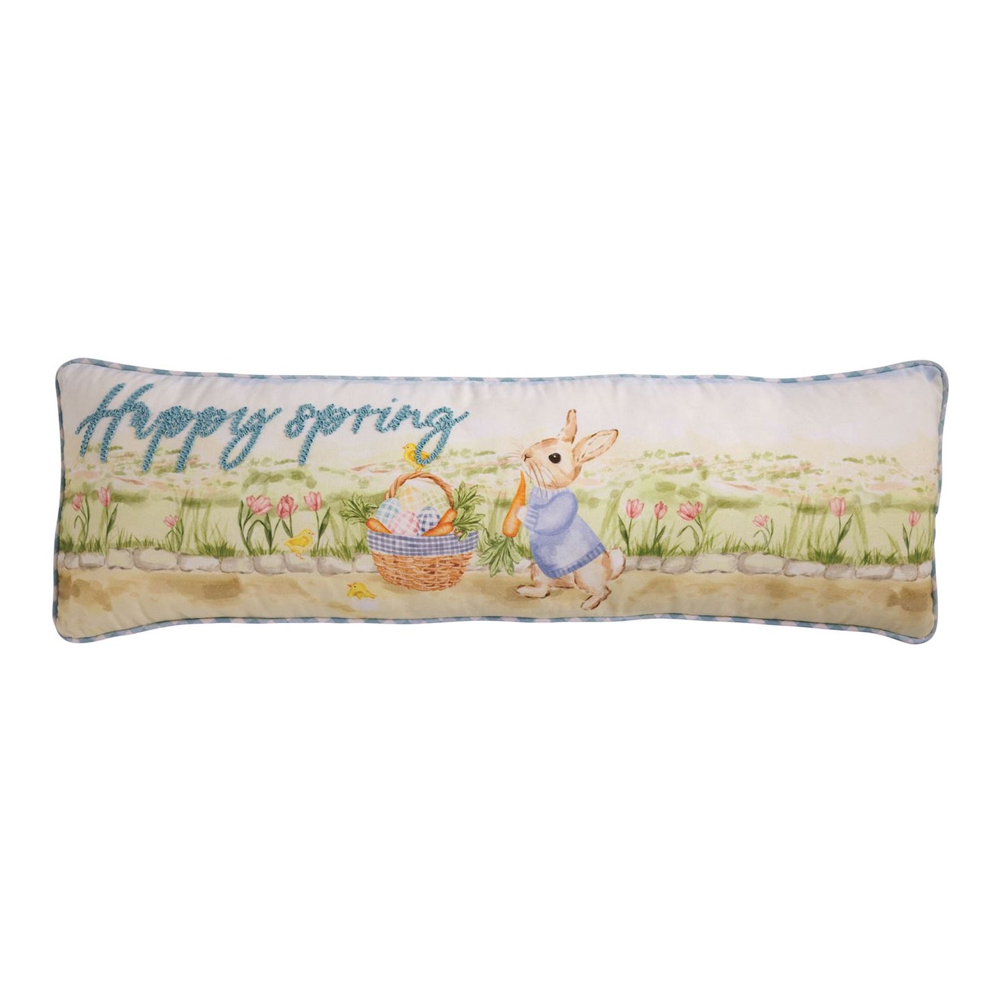 Easter Scene Long Pillow