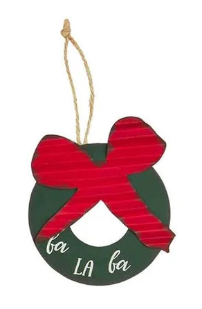 Christmas Tin Ornament