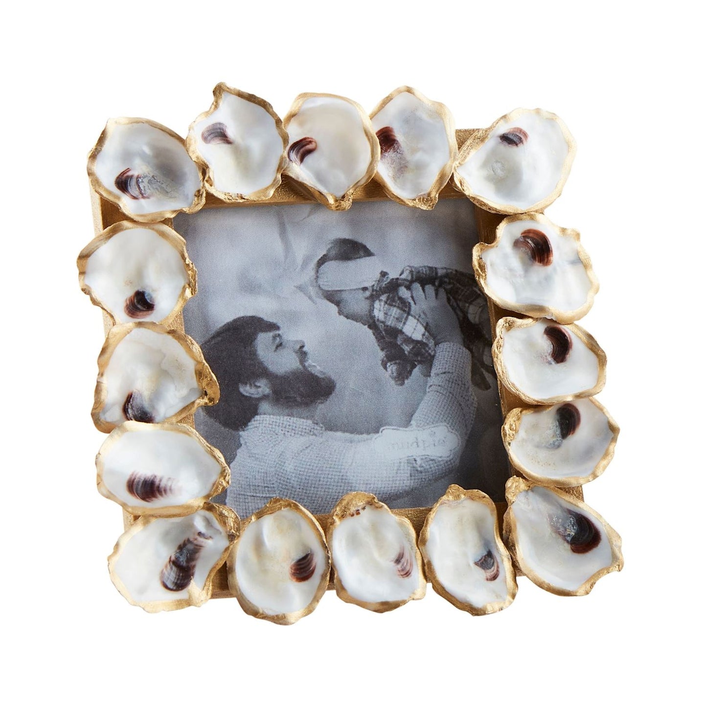 Square Mini Gold Oyster Frame