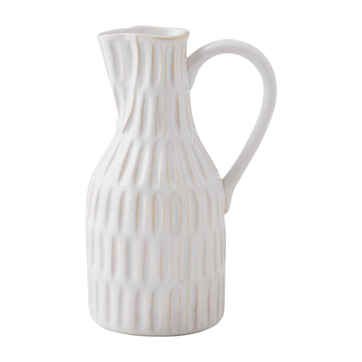 Lg Stoneware Jug Bud Vase
