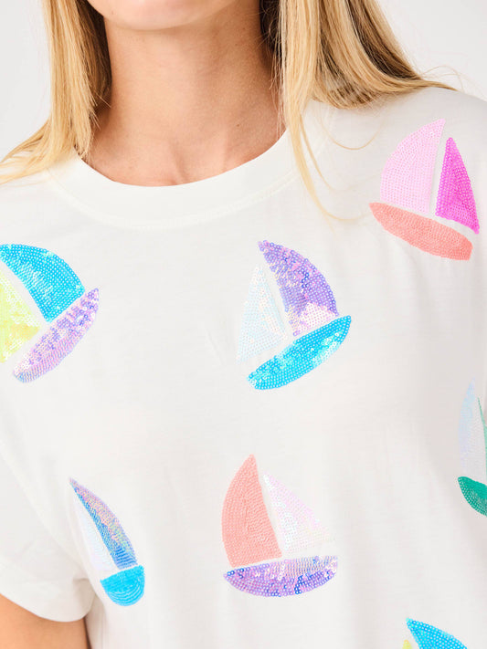 Emily Sequin Top | Sail Away