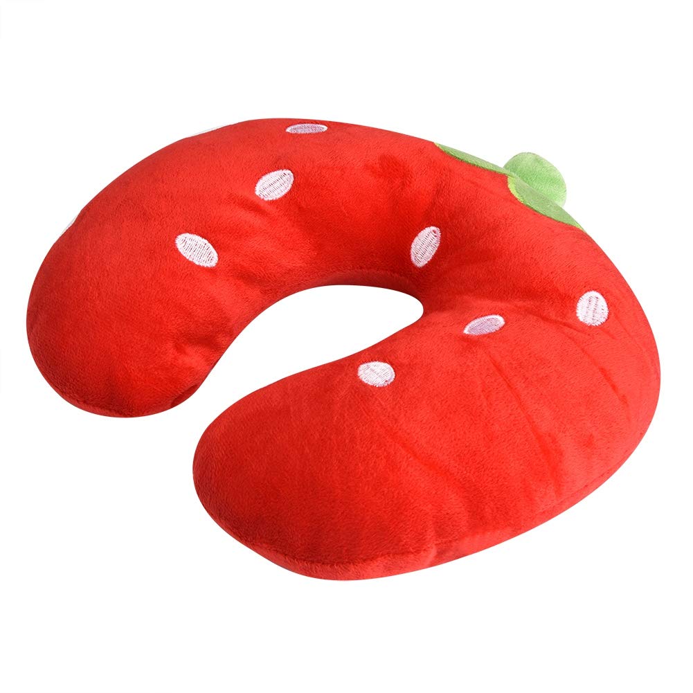 Travel Neck Pillow | Strawberry
