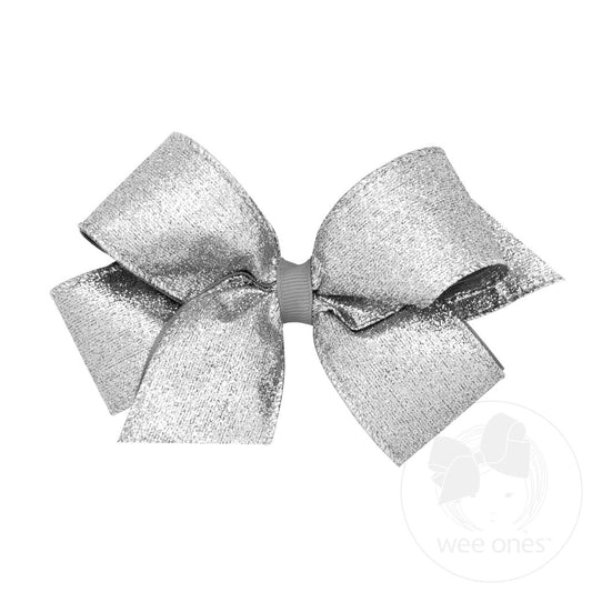 Medium Party Glitter Girls Hair Bow
