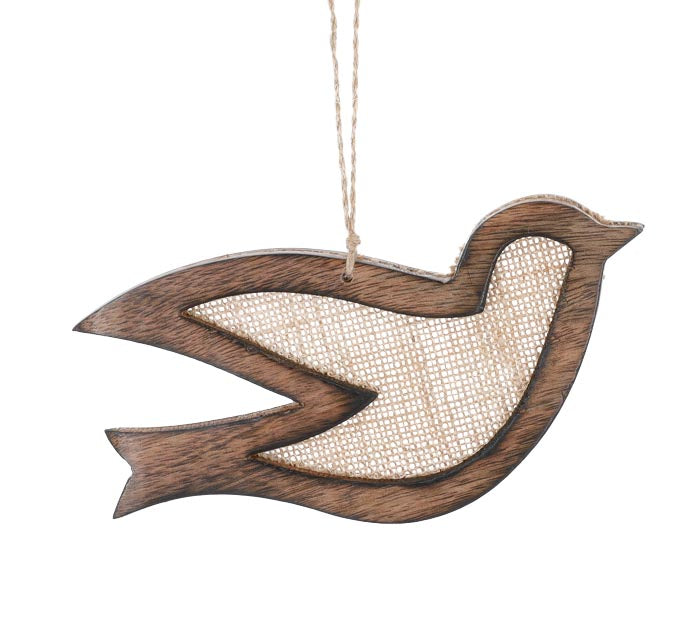 Ornament Wooden Dove