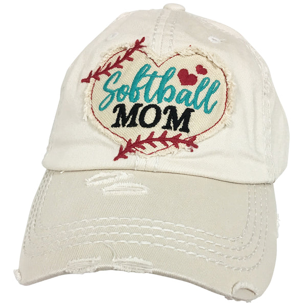 Hat Softball Mom