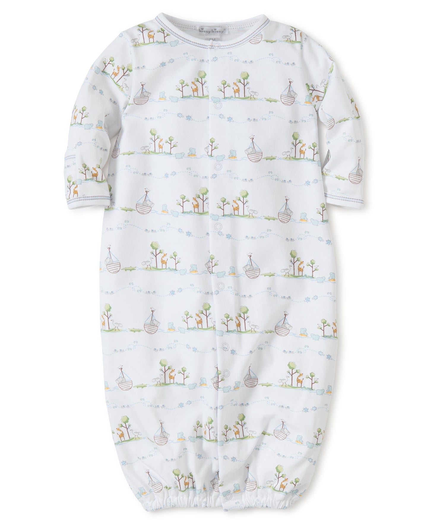 Noah's Print Conv Gown