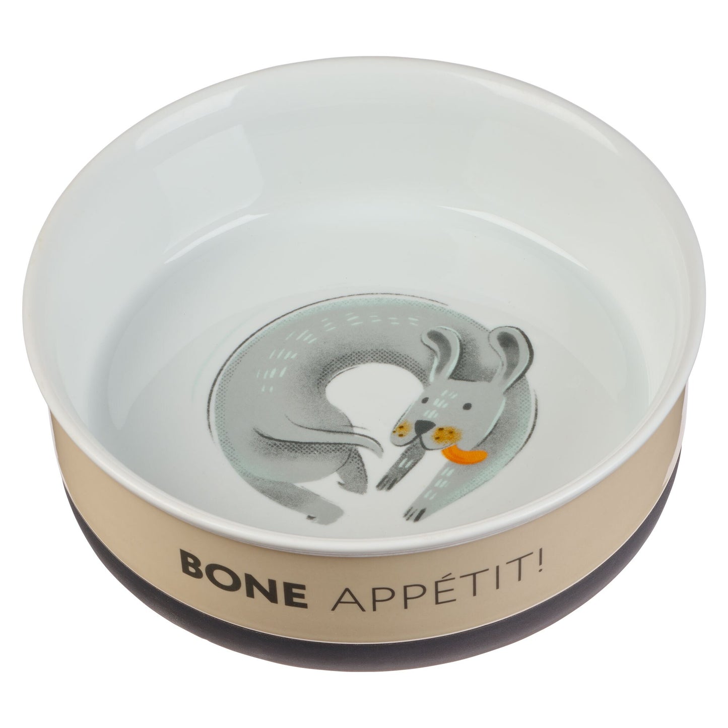 Ceramic Bowl Bone Appetit! Large