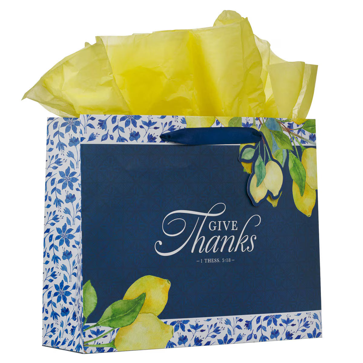 Gift Bag Lg Landscape Give Thanks 1 Thess. 5:18