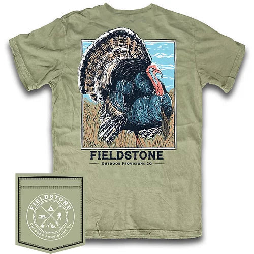Fieldstone Tee Olive Turkey