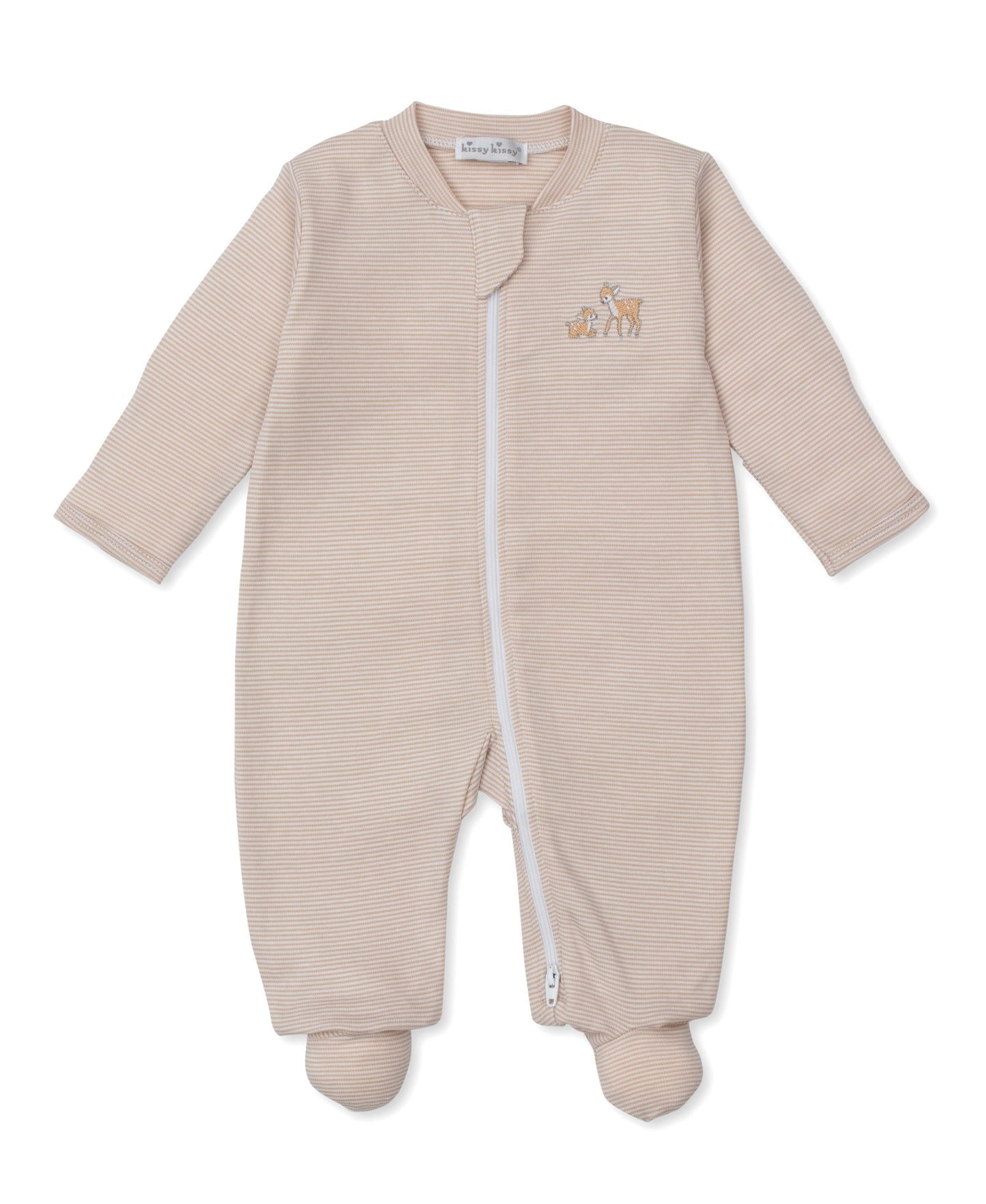 Footie W/Zip Deer