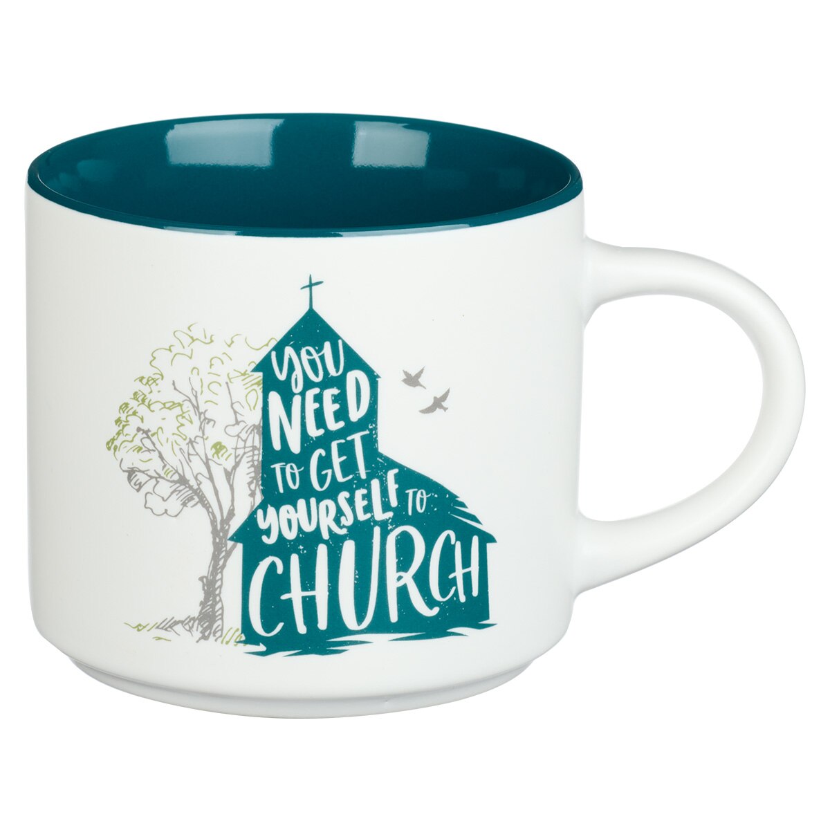 Mug Ceramic Get Yourself To Church