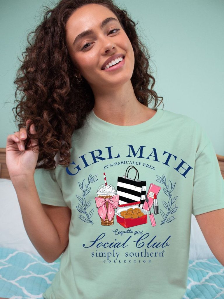 T-Shirt | Short Sleeve | Girl Math | Chinchilla