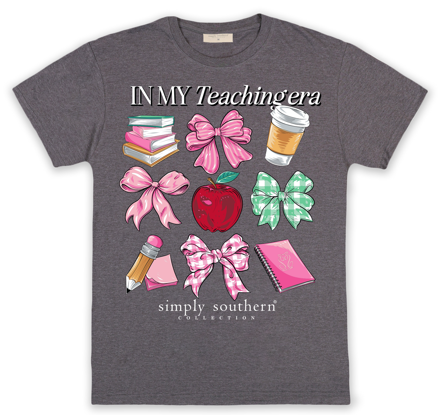 T-Shirt | Short Sleeve | Teach | Iron Heather