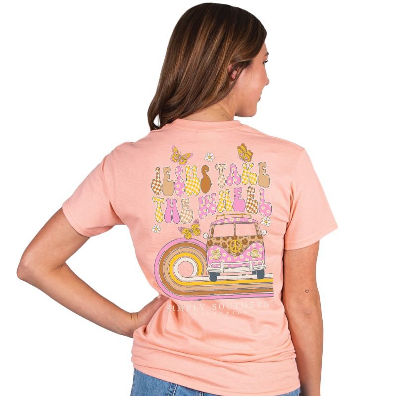 T-Shirt | Short Sleeve | Wheel | Sherbet