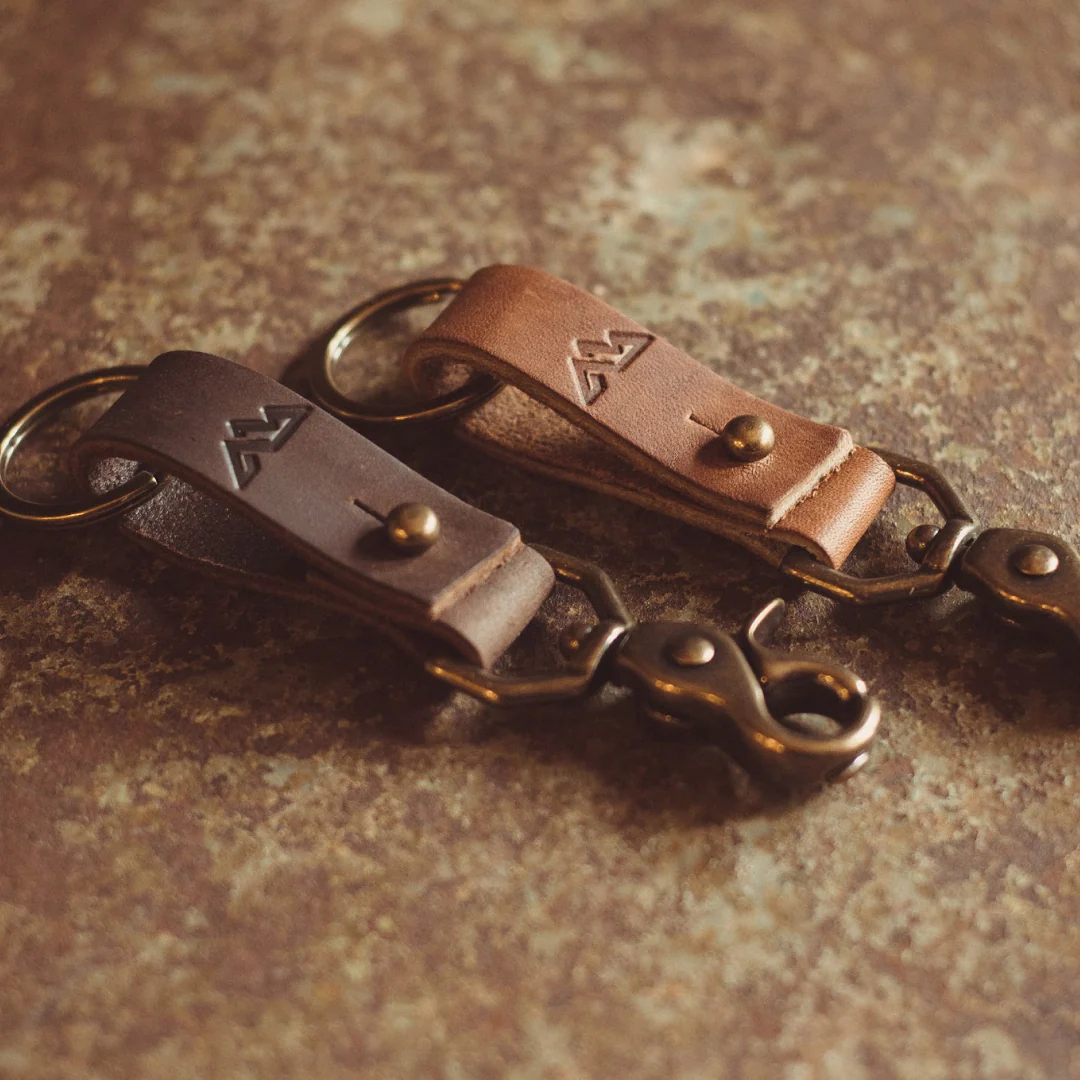Wheeler Keychain | Coffee