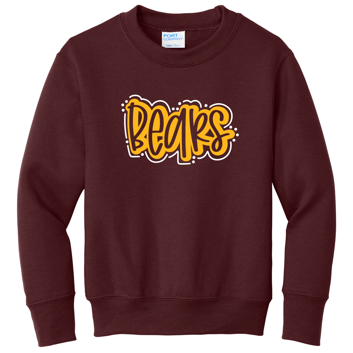Bears Doodle Youth Sweatshirt