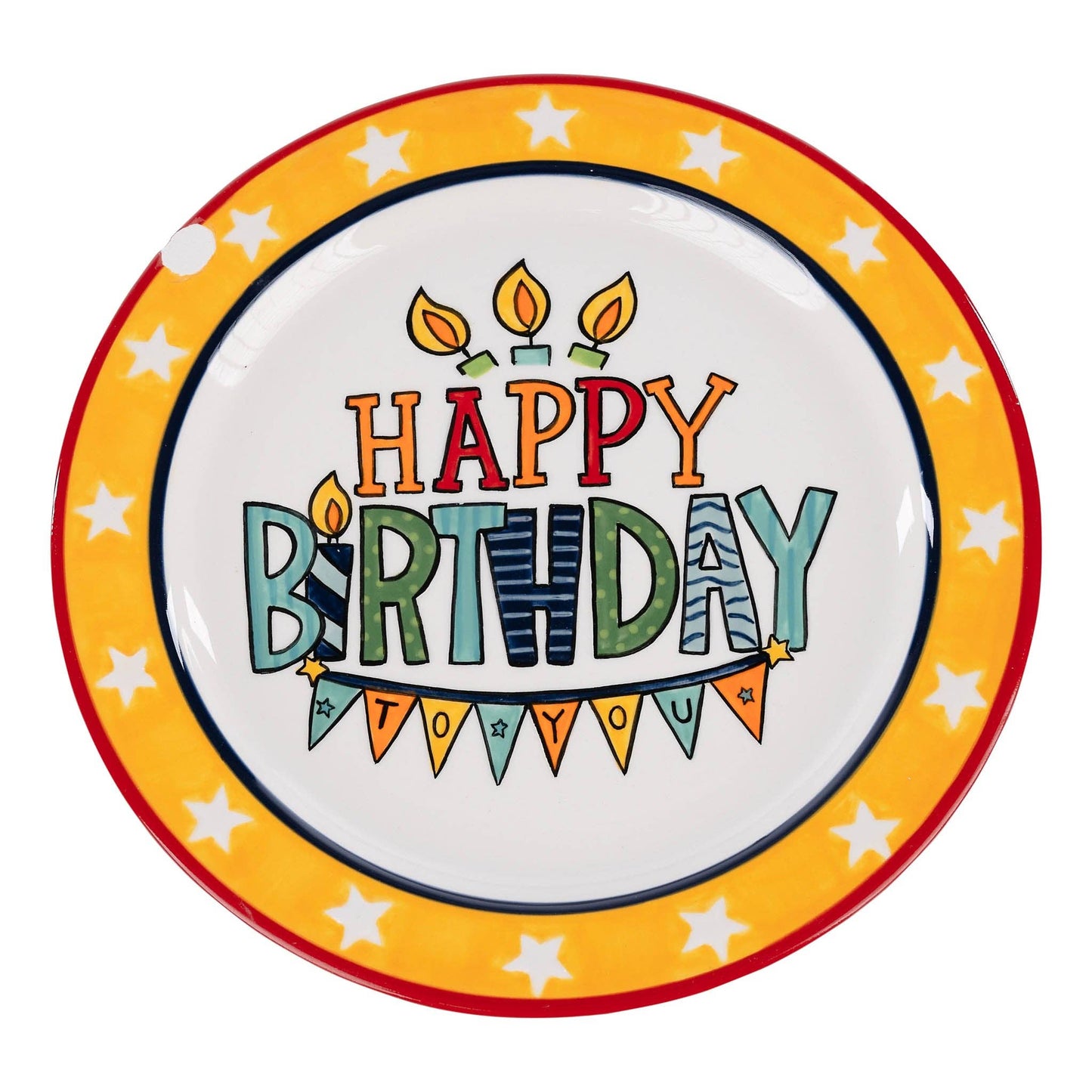 Happy Birthday Boy Plate