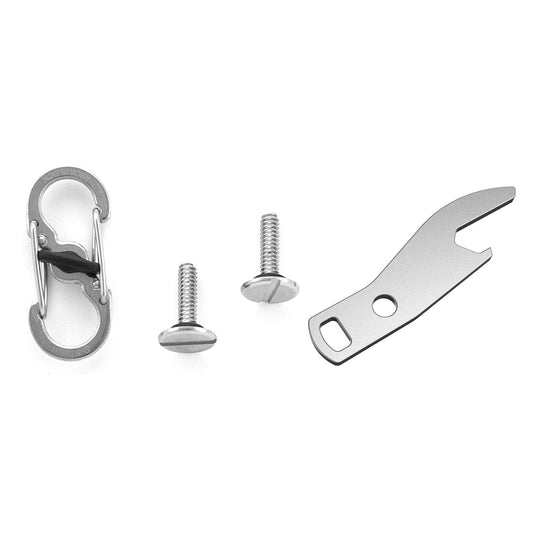KeySmart Accessories Pack; Bottle Opener, Nite Ize 'S-Biner'