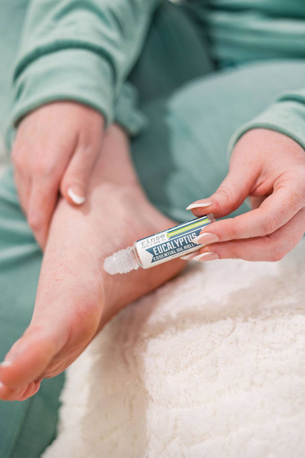 Rinse Eucalyptus Roll-On | Sinus Relief | Squalane Carrier Oil