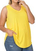 Sleeveless V-Neck Top