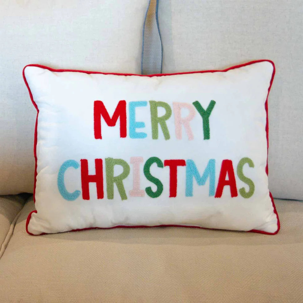 Pillow Merry Cmas Pink
