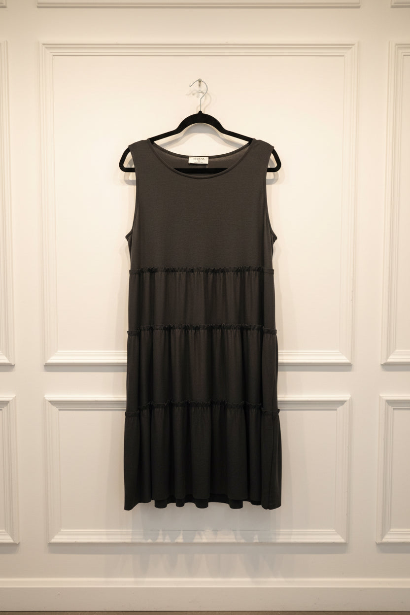 Sleeveless Tiered Dress