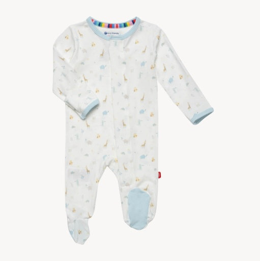 Little Bitty Pretty Footie Blue