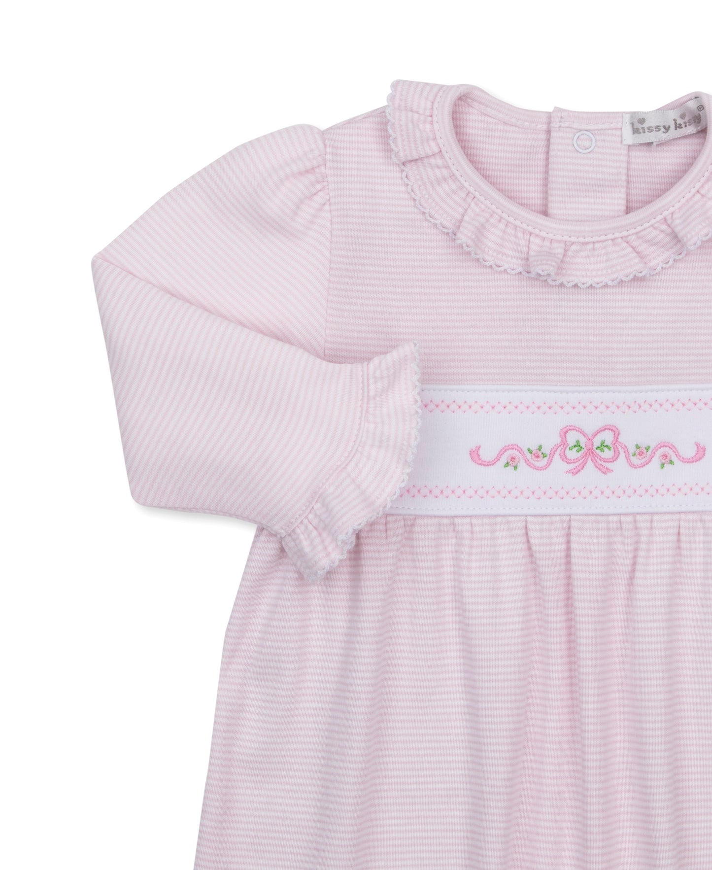 Classic Treasures Pink Stripe Playsuit