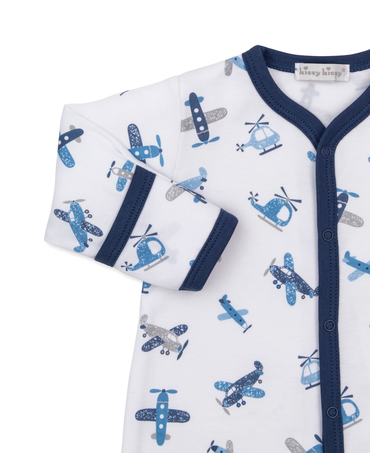 Awesome Aircrafts Print Convertible Gown