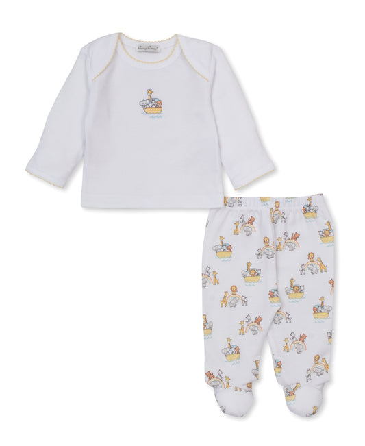 Noah's Journey Footed Pant Set