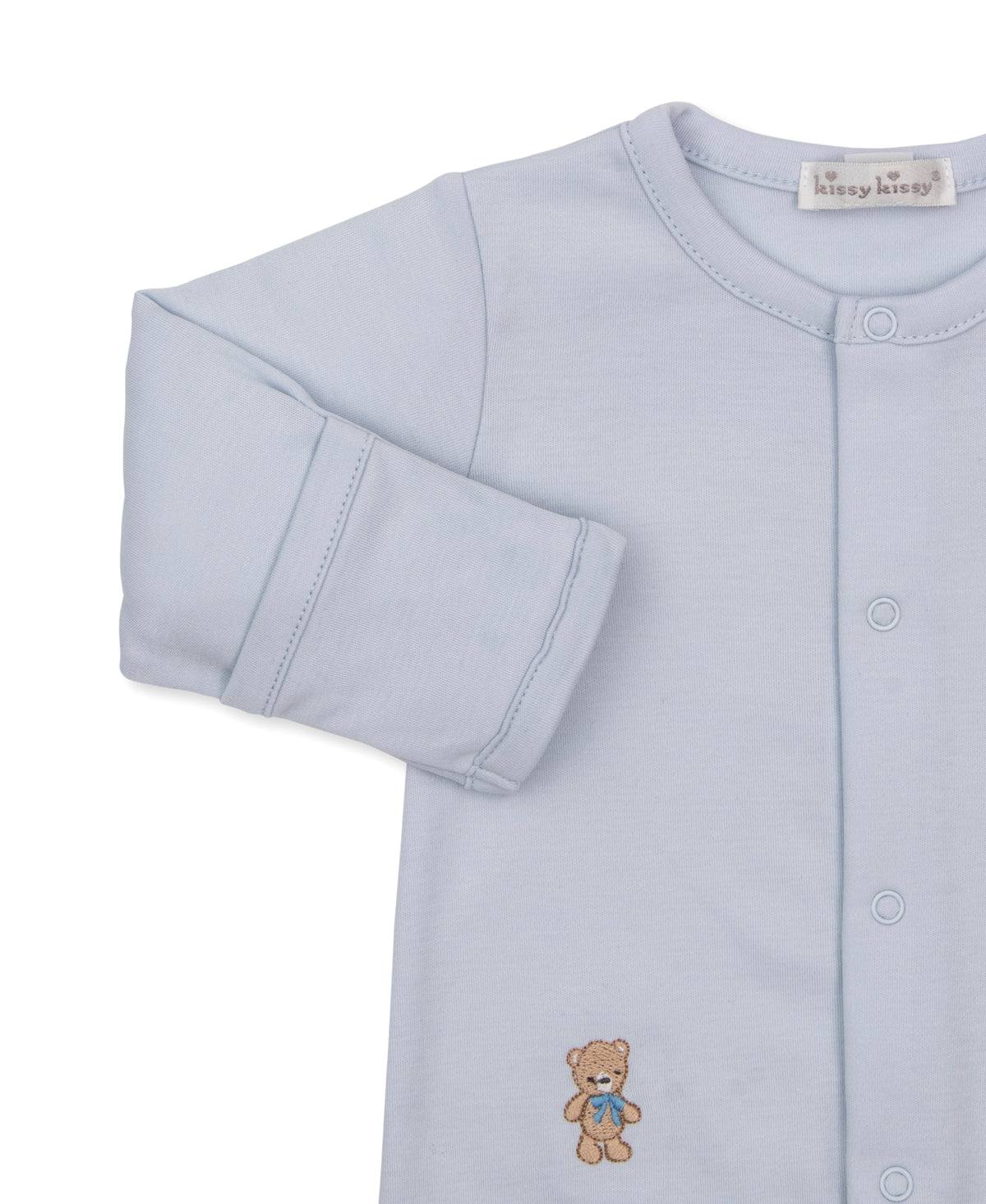 Teddy Bear Club Light Blue Footie
