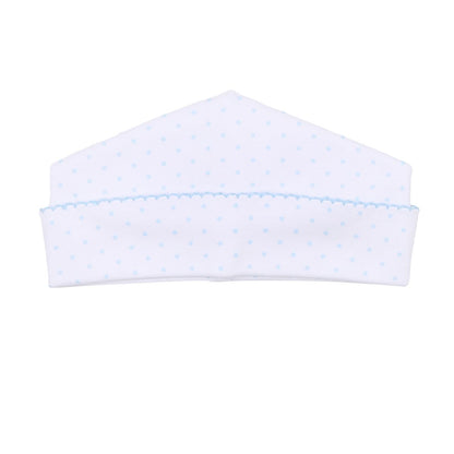 Mini Dots Blue Hat
