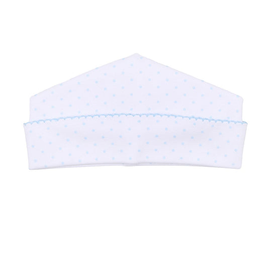 Mini Dots Blue Hat