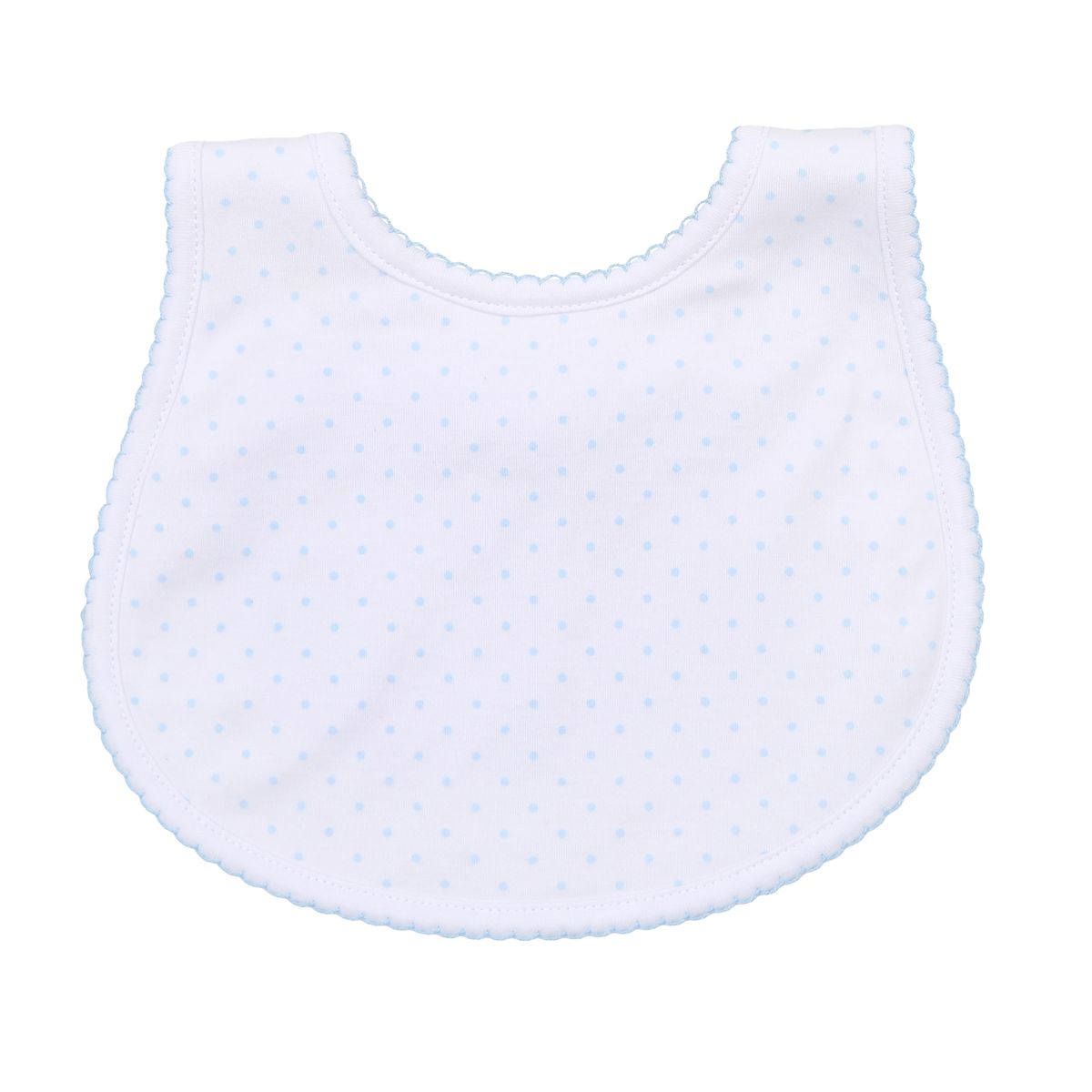 Mini Dots Blue Bib
