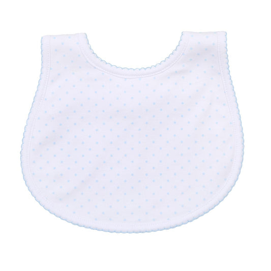 Mini Dots Blue Bib