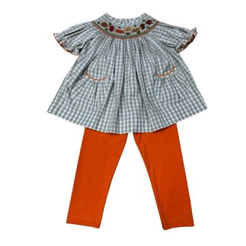 Ss Smk Leaves Legging Set