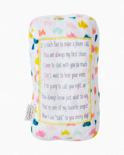 My Favorite Person Recordable Phone Plush Toy