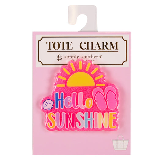 Tote Charm | Hello