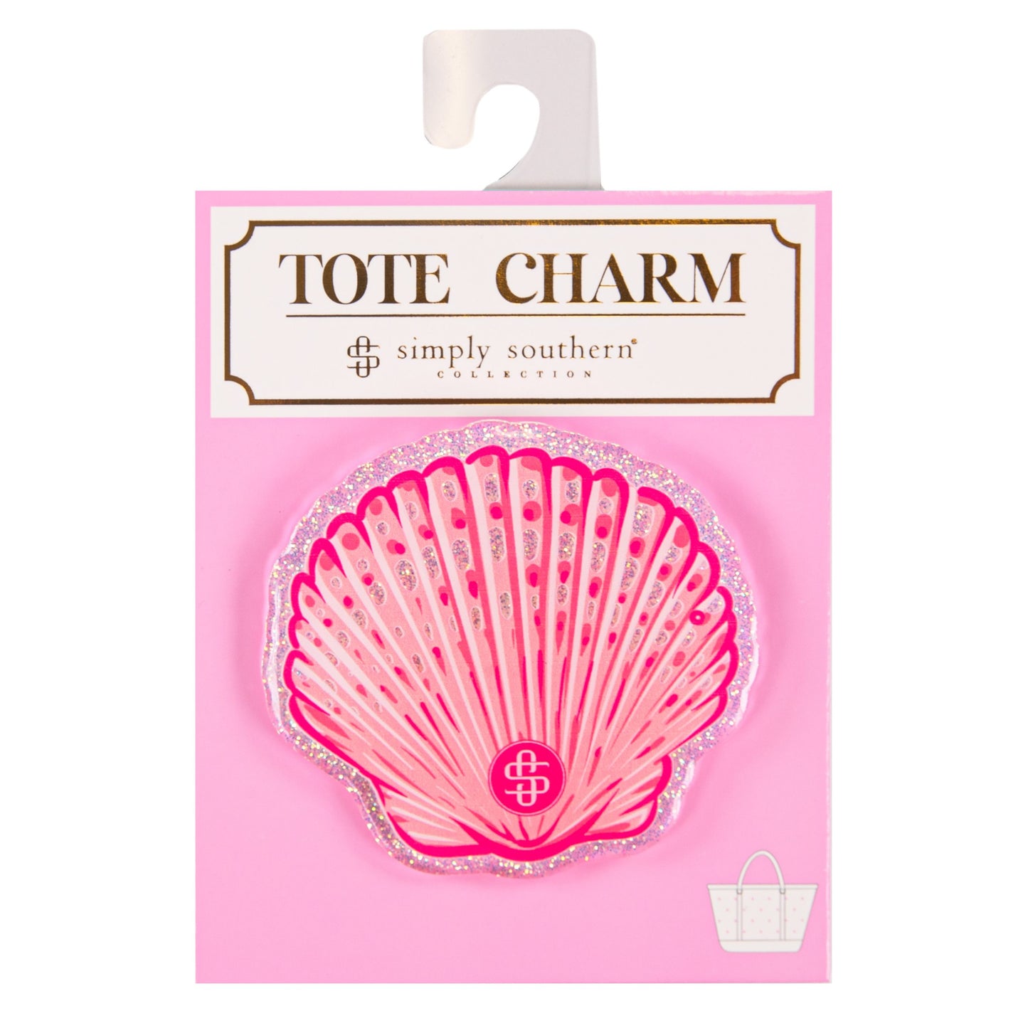 Tote Charm | Shell