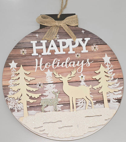 Sign Happy Holidays