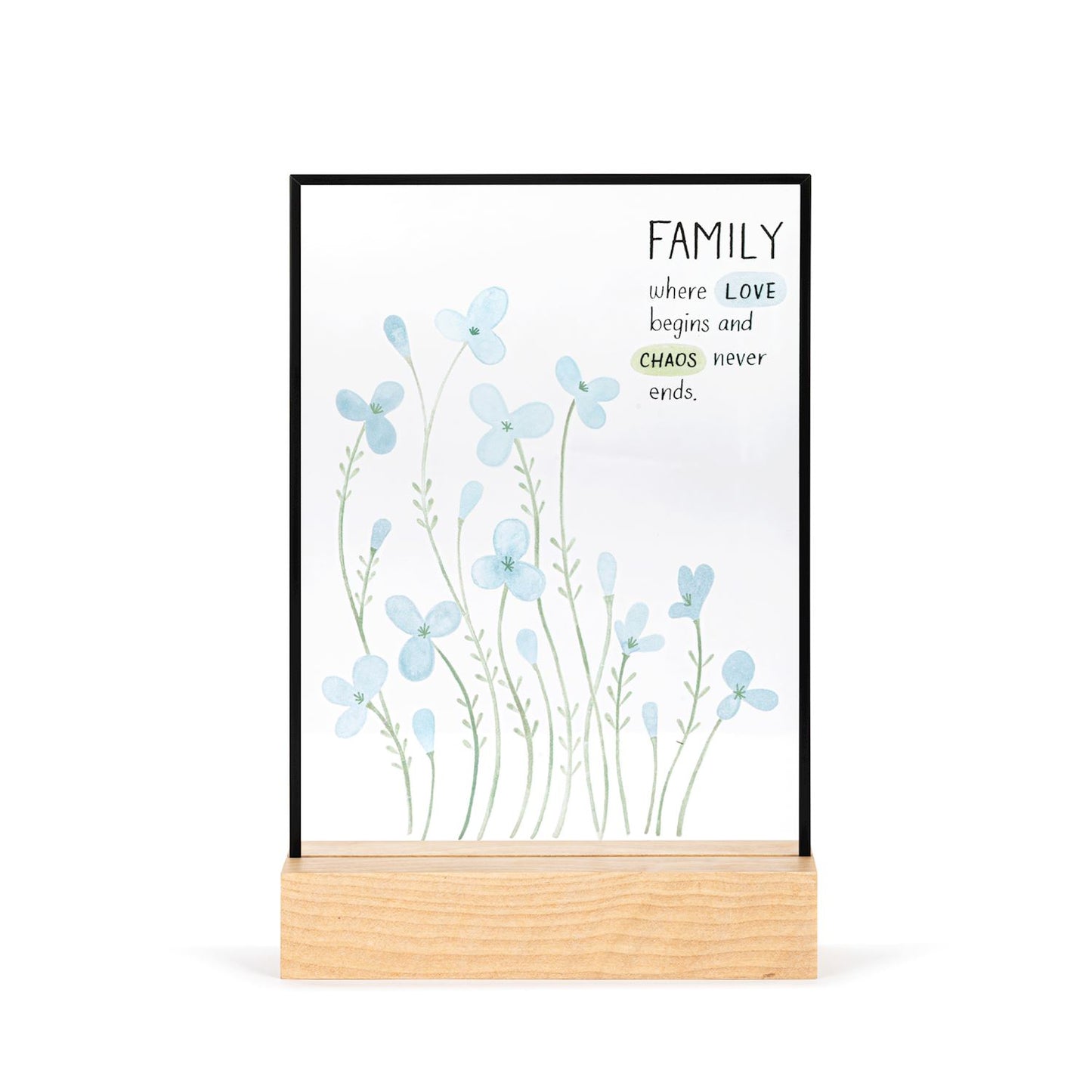 Large Suncatcher on Stand - Family
