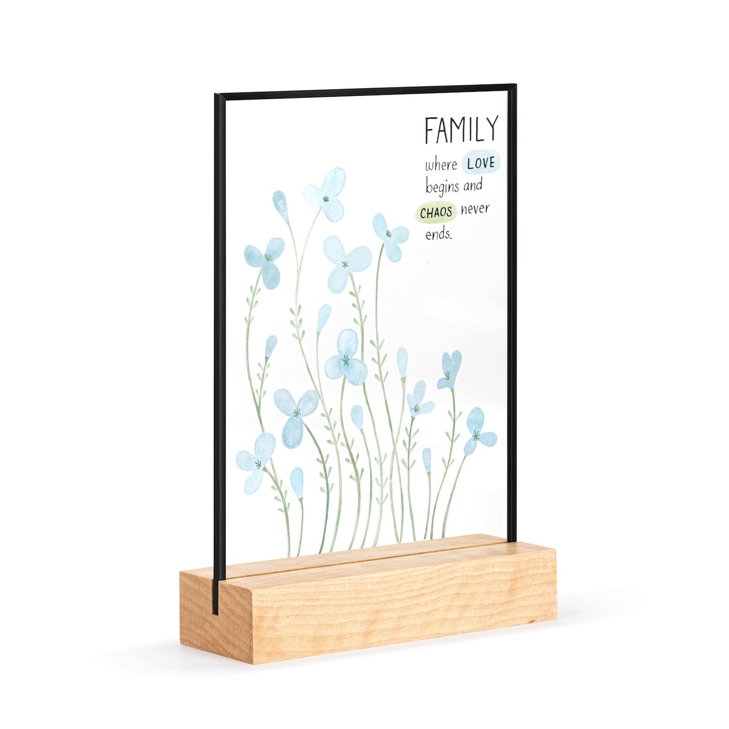 Large Suncatcher on Stand - Family
