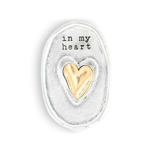 Guardian Angel Visor Clip - Heart